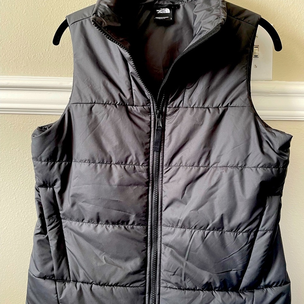 The North Face Black Puffer Vest